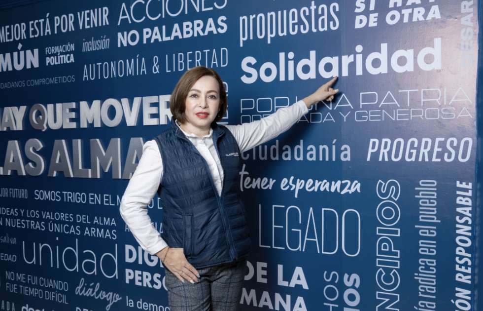 Claudia Luna; experiencia, paridad, oficio y compromiso 